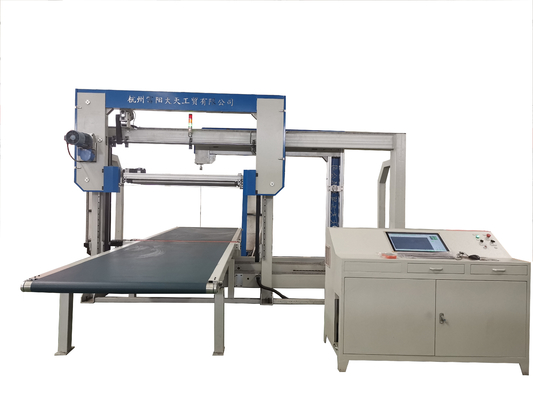 380v 50hz डुअल ब्लेड 10m / मिन सीएनसी कटिंग मशीन DTC-SD2012