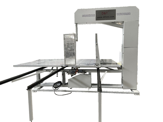 मैनुअल वर्टिकल पीयू फोम कटिंग मशीन 1200 मिमी हाइट फास्ट स्पीड