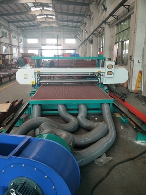 लचीला पु फोम काटने के लिए क्षैतिज स्पंज उत्पादन लाइन DTPQ-1250