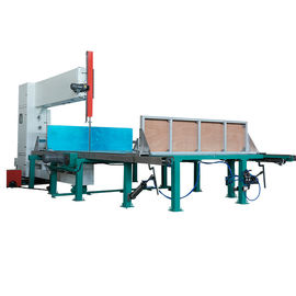 उच्च कुशल Polyurethane ब्लॉक ऊर्ध्वाधर फोम काटने की मशीन