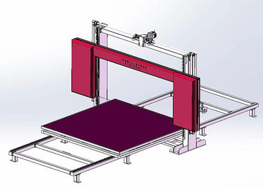 परिशुद्धता Oscillating ब्लेड कटर सीएनसी मशीन स्वचालित Polyurethane फोम मशीन