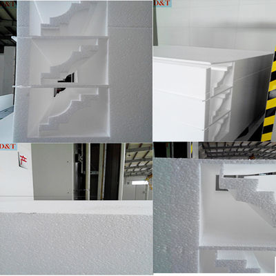 ईपीएस 2 डी / 3 डी आकार के लिए अनुकूलित सीएनसी हॉट वायर फोम कटर: