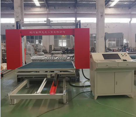 2 डी या 3 डी आकार में कटौती करने के लिए ट्यूरिंग टेबल के साथ पॉलीयुरेथेन के लिए रिबाउंड फोम सीएनसी ऑसिलेटिंग नाइफ कटर