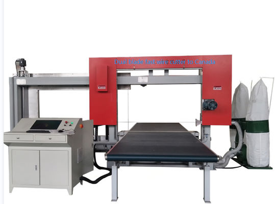 कठोर फोम के लिए लंबवत ब्लेड वायर काटने की मशीन 2860rpm