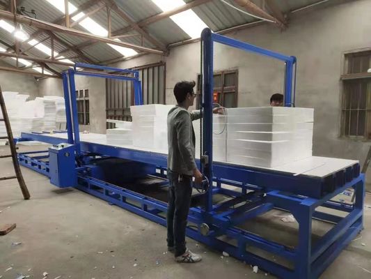 दीवार पैनल के लिए मल्टी वायर 12kw स्वचालित ईपीएस फोम काटने की मशीन