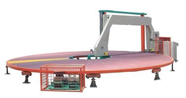 फोम इन स्लाइस 3.5r/मिन सर्कुलर फोम कटिंग मशीन 2-150mm मोटाई: