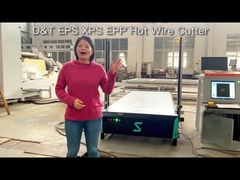 फोम ब्लॉक स्रोत उत्पादन के लिए 3डी हॉट वायर सीएनसी फोम ब्लॉक कटिंग मशीन