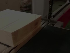 ऊर्ध्वाधर फास्ट वायर कठोर फोम समोच्च कटर DTC-FV1212 4.5kw