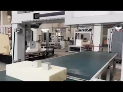 डुअल ब्लेड पीयू रिजिड फोम कटर डीटीसी-एसडी2012 वर्टिकल ऑसिलेटिंग 10kw