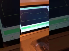 दोहरी ब्लेड सीएनसी कंटूर काटने की मशीन कंपन चाकू दोलन पु फोम स्पंज