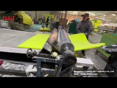 घर्षण वाली हरी स्क्रबिंग पैड रसोई स्पंज विशेष गोंद मशीन