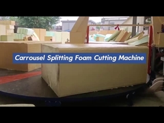 अनुकूलित उच्च प्रदर्शन स्पंज काटने की मशीन, सर्कल क्षैतिज कटर