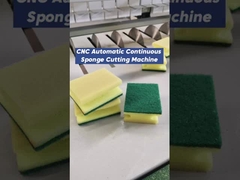 डिशवॉशिंग घर्षण स्पंज के लिए स्वचालित निरंतर स्पंज मिलिंग मशीन