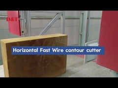 पॉलीयुरेथेन / रॉक वूल के लिए अच्छी गुणवत्ता वाले डिजिटल फोम सीएनसी कंटूर कटिंग मशीन