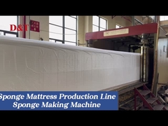 पूर्ण स्वचालित स्पंज उत्पादन लाइन/पीयू फोम विनिर्माण मशीन