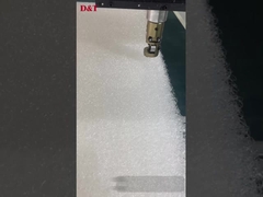 40m/मिनट फोम अपराइट सीएनसी स्पंज कटिंग मशीन 2डी आकार काटती है